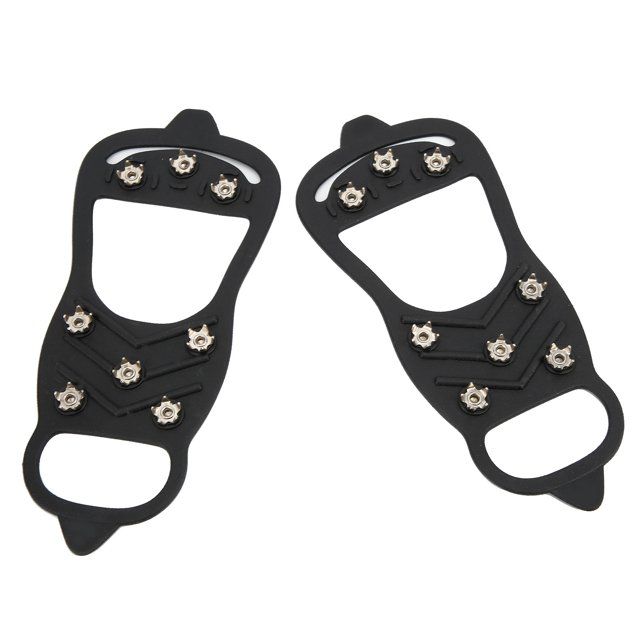 Snow Spikes Claw, Silicone Snow Shoe Spikes High Reliability Professional Design For Mountaineering For Friends For Hiking L