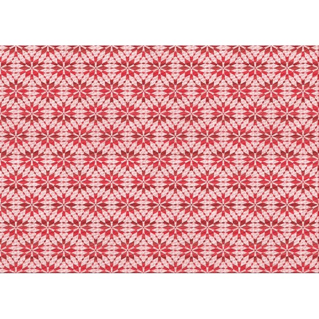 Ahgly Company Machine Washable Indoor Rectangle Transitional Deep Rose Pink Area Rugs, 4' x 6'