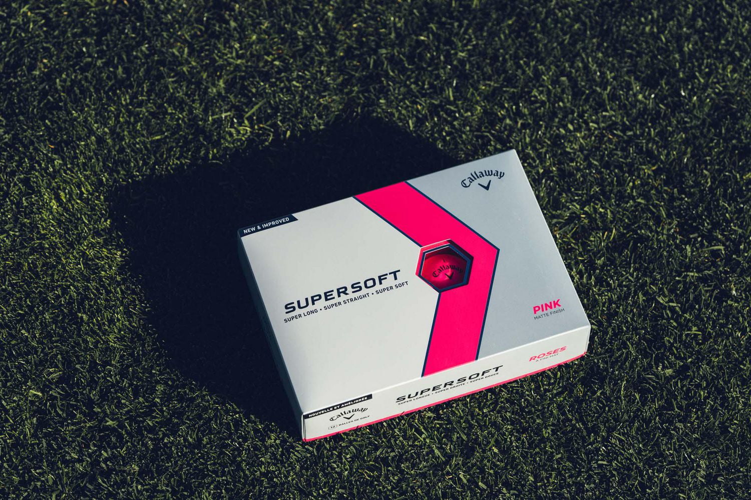 Callaway Supersoft 23 Golf Balls Pink, One Dozen