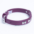 thumbnail image 2 of ROTTERDAM Os Collier pour Chien en Cuir Os à Rangée Simple, 2 of 3