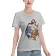 thumbnail image 2 of T-Shirt Basique à Manches Courtes pour Femmes Naruto Shanks, 2 of 6