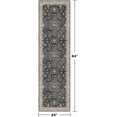 thumbnail image 2 of Hazo Haus Washable Boho Ashen/Multi 2' x 7' Area Rug, 2 of 8