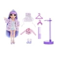 thumbnail image 1 of Rainbow High Violet Willow : poupée-mannequin violette avec 2 tenues, 1 of 6