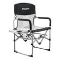 thumbnail image 1 of King Camp Portable Folding Directors Chair - Black, 1 of 7