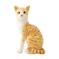 thumbnail image 2 of Cute Simulation Siamese Cats Comfortable Animal Plush Padding Lifelike Cat Plush StyleF, 2 of 9
