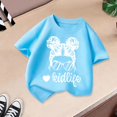 thumbnail image 2 of TZEWGL Chemise Décontractée pour Nouveau-Né Imprimé Graphique Col Rond Manches Courtes Vêtements pour Bébé Taille 9-10T, 2 of 4
