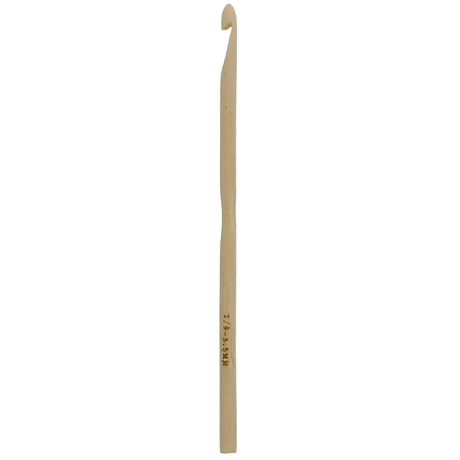 LOVE KNITTING 15 cm (6 in) Bamboo Crochet Hook, 15 cm (5.9 in), 5.5 mm (0.22 in)