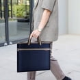 thumbnail image 1 of TopLLC Office & Stationery Business Briefcase Men's Cloth Portable File Bag A4 Waterproof Office Data Bag Office data, 1 of 4