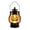B, variante sur Veilleuse Citrouille Noire d'Halloween, Décoration de Chambre et de Jardin Effrayantes, Lampe Citrouille à Piles, Décor des Fêtes d'Halloween 4,72 X 2,36 X 2,36 Pouces