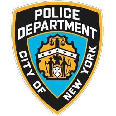 5" New York City NYPD Police Logo Vinyl Sticker