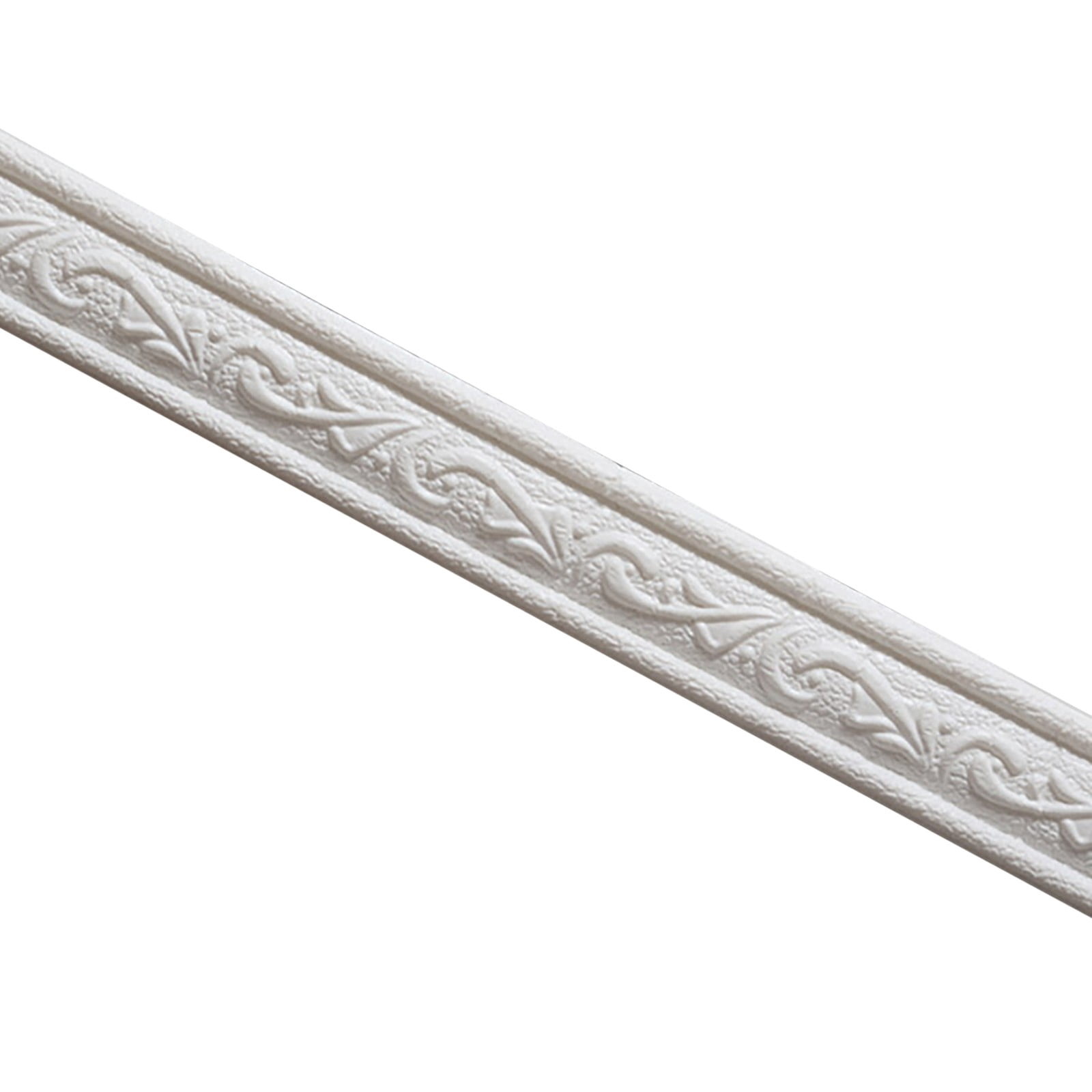 Wall stickers Wall Trim Line Skirting Border 3D Pattern Sticker Decorative Self Adhesive Waterproof Wall Border Strip Foam Molding Trim for Home Baseboard Corner Line Wall Waist Lines Wallpaper