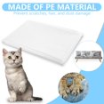 thumbnail image 4 of YOPTOP Housse de Sofa en Plastique Imperméable Lavable Housse pour Rangement et Déménagement Transparente, Sofa, 4 of 11