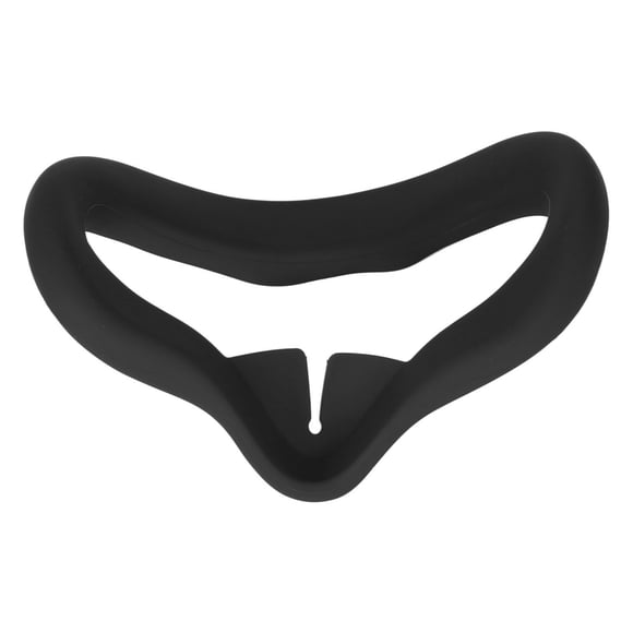VR Silicone Eye Cover, Dustproof Soft Abrasion Resistant Prevent Light Leakage Sweatproof Perfect Fit VR Cover Pad Replacement for VR Accessories Black,Gray White,Blue,Red