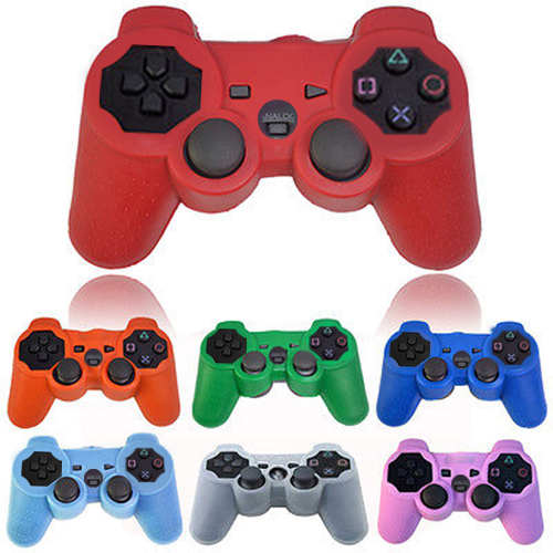 Opolski Silicone Protective Skin Cover Case for Playstation 3 PS3 Controller Gamepad