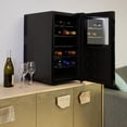 thumbnail image 4 of Koolatron 18 Bottle Wine Cooler, Dual Zone Freestanding Wine Fridge, 4 of 9