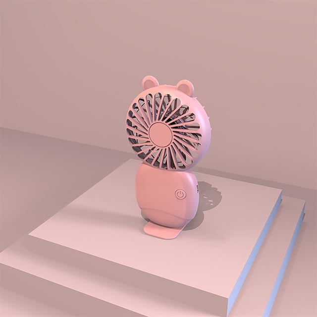 Yhmxh Home Essentials Home Appliances Handheld Pocket Mini Fan Portable With Bracket Desktop USB Charging Fan Fan Heater