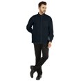 thumbnail image 2 of Bestman Solid Button Down Shirt For Men Long Sleeve With Patch Pocket Formal Business Wear, 2 of 7