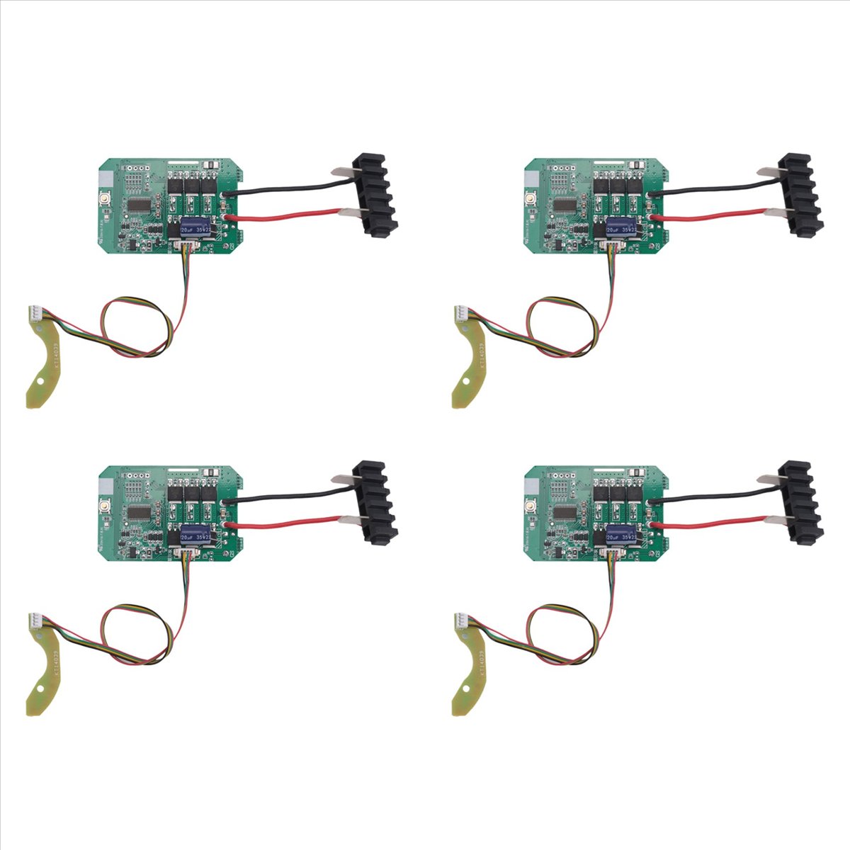 4X 21V 2.5 Electric Shears Control Panel Pruning Shears Controller Pruning Shears Accessories Motor Drive Tools Parts,4 x Pruning Shears Controller,Random Color