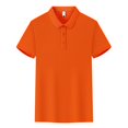 thumbnail image 1 of Timegard Womens Summer Tops Plus Size Short Sleeve Button up Collared Shirt Dressy Casual Loose Tops, 1 of 2