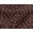 thumbnail image 4 of oneOone Viscose Jersey Fabric Ethnic Geometric Flame Stitch Decor Fabric Printed BTY 60 Inch Wide, 4 of 5