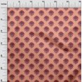 thumbnail image 2 of oneOone Georgette Viscose Fabric Floral Block Print Sewing Fabric BTY 42 Inch Wide, 2 of 4