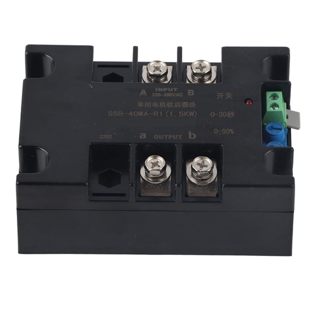 Accessoires Électriques, Contrôleur de Démarrage en Douceur, Pratique Monophasé pour Pompe à Eau Module de Moteur Monophasé Ordinaire
