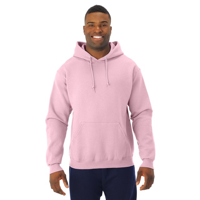 Jerzees Chandail à Capuchon en Molleton NuBlend pour Hommes, TG, Rose Classique