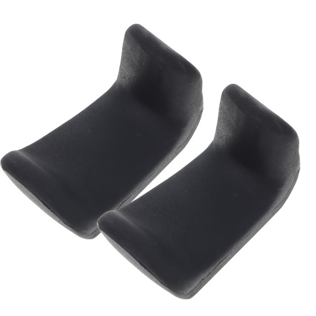 Repose-pouce en Caoutchouc Professionnel pour Clarinette, Confortable, Utilisation à Long Terme, 2 Pcs, Noir