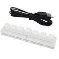 thumbnail image 3 of Programmable Keyboard New USB Macro Programming Mechanical Keyboard Keys O7R9, 3 of 6