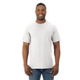 thumbnail image 1 of Fruit Of The Loom T-Shirt à Col Rond à Manches Courtes en Coton HD pour Hommes, 3TG, Blanc, 1 of 3