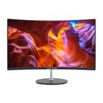 Sceptre Courbé 27" 75Hz LED moniteur HDMI VGA Construisez les haut-parleurs, EDGE-LESS Métal noir 2019 (C275W-1920RN)