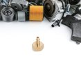 thumbnail image 3 of Air Compressor Quick Connect Plug To 3/4 Garden Hose Adapter Fitting For RV Sprinkler Systems Camper Outdoor Plumbing Garden Hose Golden, 3 of 7