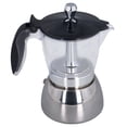thumbnail image 3 of Coffee Maker, Universal Portable 6 Cup Moka Pot Reusable  For Office Use, 3 of 8