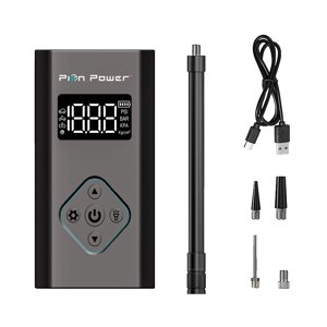 Pion Power M18 Air Compressors Tire Inflator with LED light