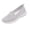 Grey, variant on Tauxra Shoes for Women Slip On, Lightweight Knit Fabric Slip On Shoes with Wedge Heel, Breathable and Comfortable Casual Shoes for Daily Wear
