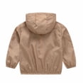 thumbnail image 5 of Posijego Toddler Kids Sun Protection Jacket Spring Summer Long Sleeve Hooded Full Zip Jackets for Outdoor, 5 of 5