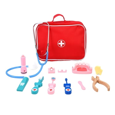 TopLLC Jouets Éducatifs pour Tout-Petits Ensemble de Jouets pour Enfants Maison de Jeu Outil d'Injection Boîte de Simulation en Bois Jouets Interactifs pour Enfants de 3 Ans et Plus