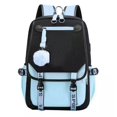 thumbnail image 1 of AIGIA School Bookbag with USB Charging Port Backpack Laptop Travel Shoulder School Book Bag Rucksack, 1 of 25