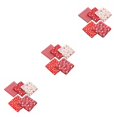 thumbnail image 2 of Transemion 5pcs 50x50cm Square Cotton Fabric Cloth For DIY Craft Sewing red 3Set, 2 of 6