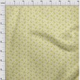 thumbnail image 4 of oneOone Polyester Spandex Yellow Fabric Florals Craft Projects Decor Fabric Printed By The Yard 56 Inch Wide, 4 of 4