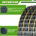 thumbnail image 4 of Hi-Run Knobby SU17 Rear 16x8-7 2PR Go Kart ATV/UTV Tire, 4 of 9