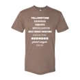 thumbnail image 1 of GOC National Parks USA-Made Tri-Blend T-Shirt -Tri-Coffee - White Font - 2XL, 1 of 1