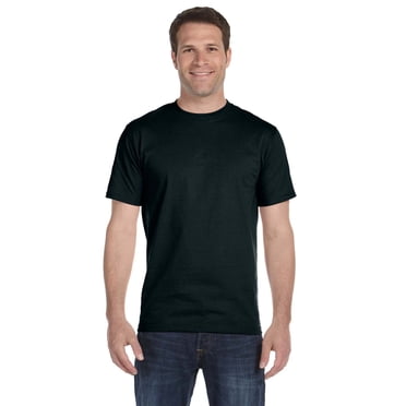 Hanes 518T Mens Beefy T Tall T-Shirt Size 2XLt, Black