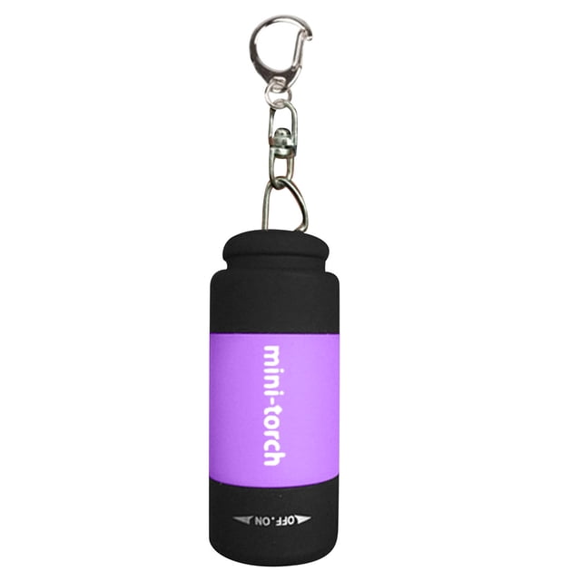 Boovnll Flashlight, Mini Flashlight Keychain Rechargeable, Colorful Small Led Flashlight Torches for Kids/Adult Hiking Camping, Pocket Flashlight for Kids for Backpack, Rechargeable Flashlights
