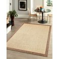 thumbnail image 1 of ECARPET Indoor Outdoor Area Rug for Patio, Deck, Living Room Sisal Classic Collection, 1 of 9