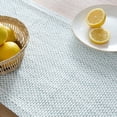 thumbnail image 5 of Mainstays Azye Woven Table Runner, Green, 14"W x 72"L, 1 Piece, 5 of 5