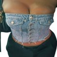 thumbnail image 1 of Débardeurs à Bretelles Spaghetti pour Femmes Y2k Fairycore Dentelle Patchwork Crop Top Sans Manches, 1 of 6