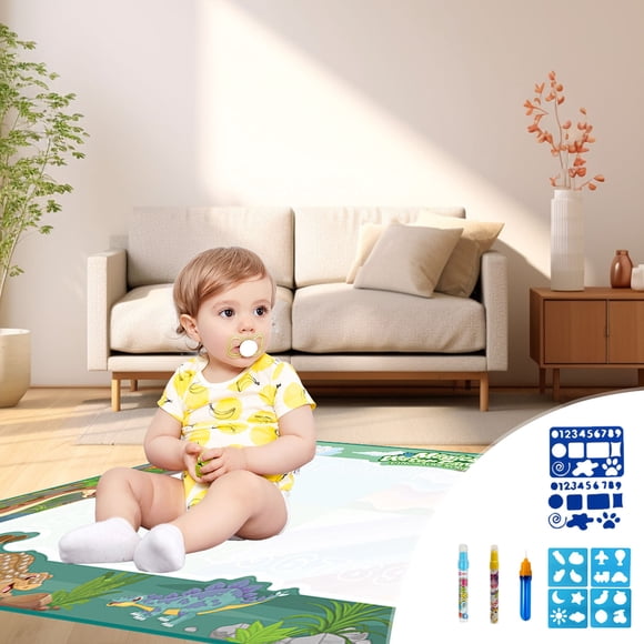 Yhmxh Office Supplies,School Supplies,Back To School Supplies Childrens Water Canvas Writing Water Drawing Pad Repeatedly Doodles Color Drawing Board A Mats