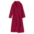 thumbnail image 1 of Penkiiy Womens Robe Long Kint Bathrobe Lightweight Soft Robes Ladies Bath Robe M Hot Pink, 1 of 2