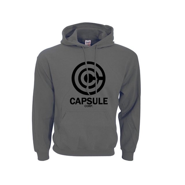 Capsule corp hoodies (Deepgrayblack, M)